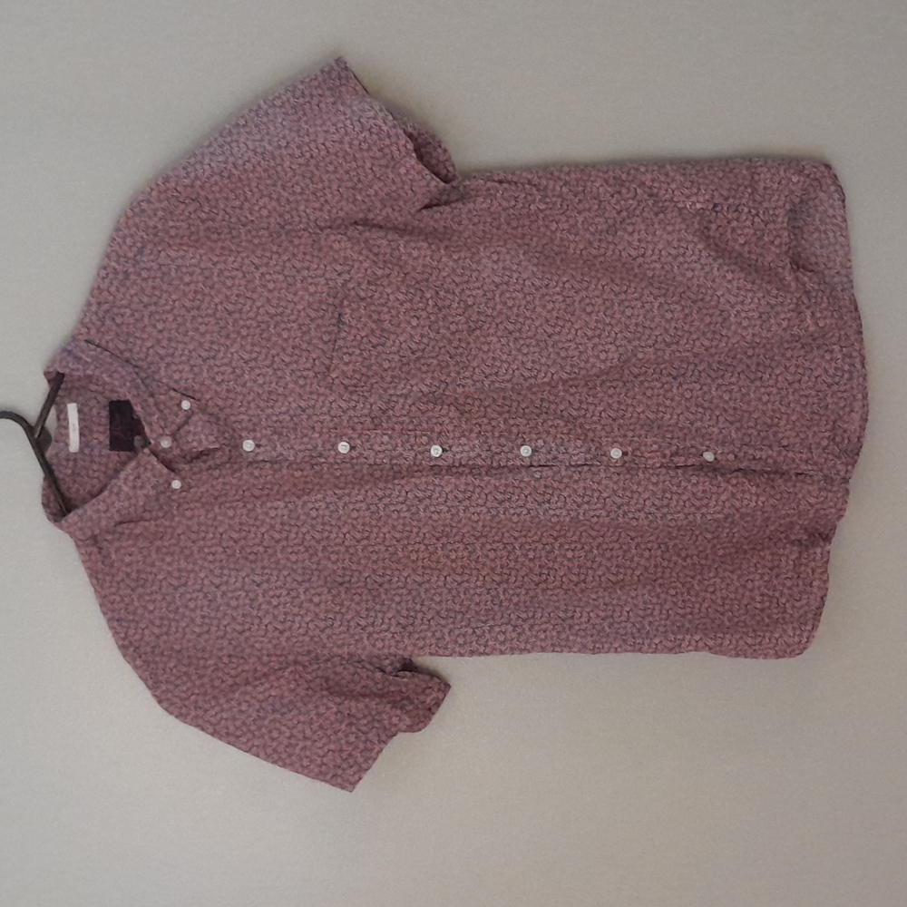 J Crew men's short-sleeve floral shirt